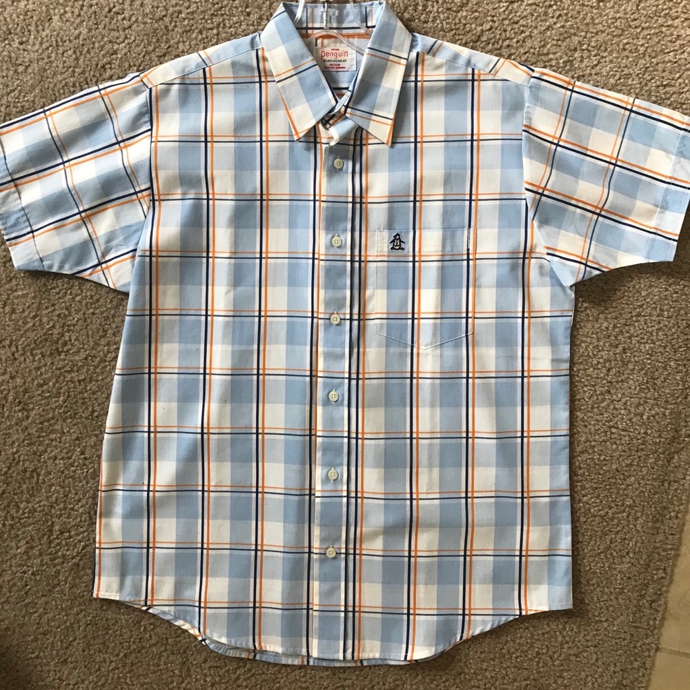 Original Penguin button down short sleeve shirt